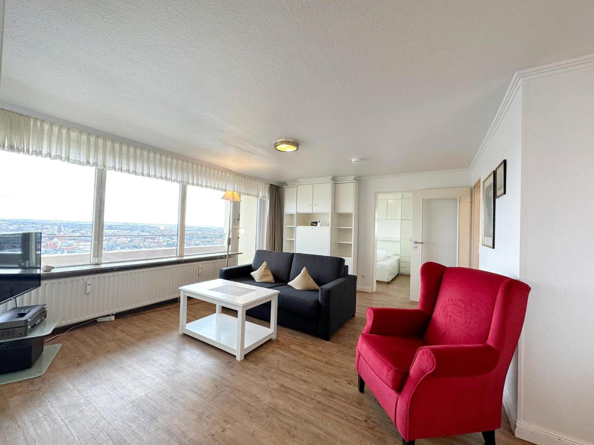 Haus Metropol App 327 Mit Meerblick Und Cityblick 3 Balkone Westerland Bagian luar foto